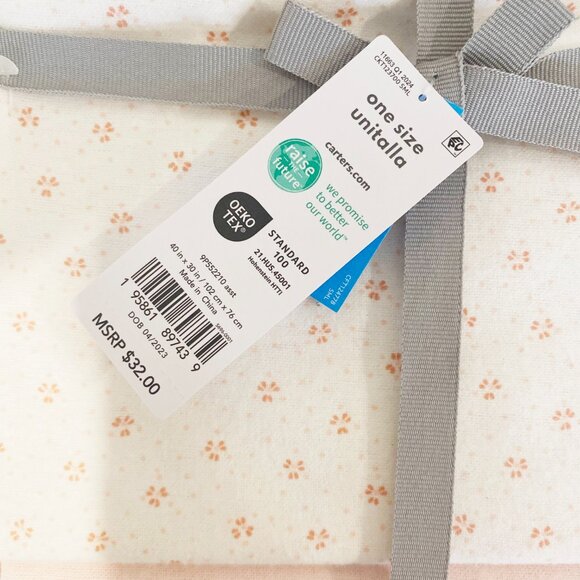 Carter's Cotton Flannel Receiving Blankets - Picture 2 of 2